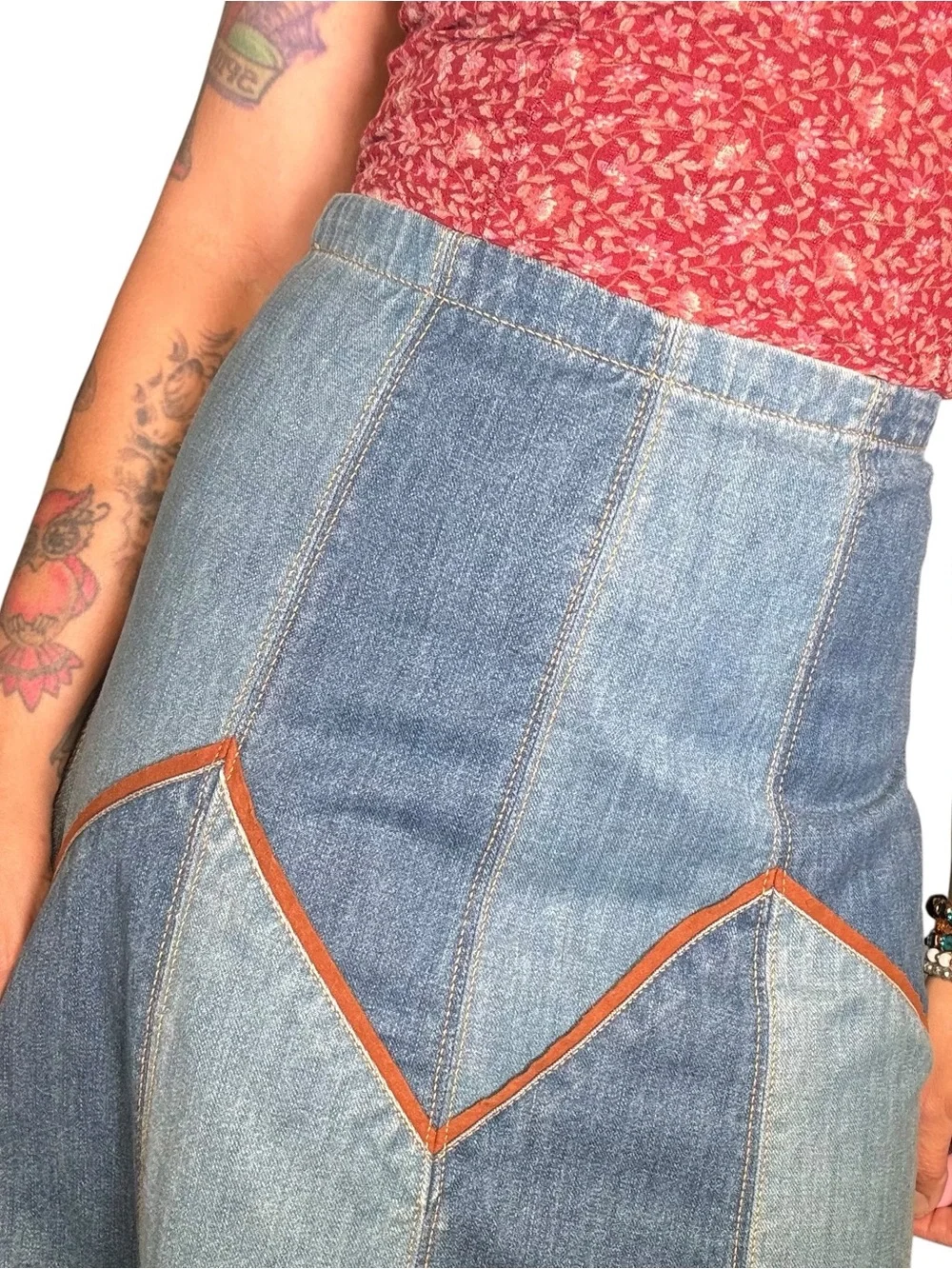 Free People maxi skirt